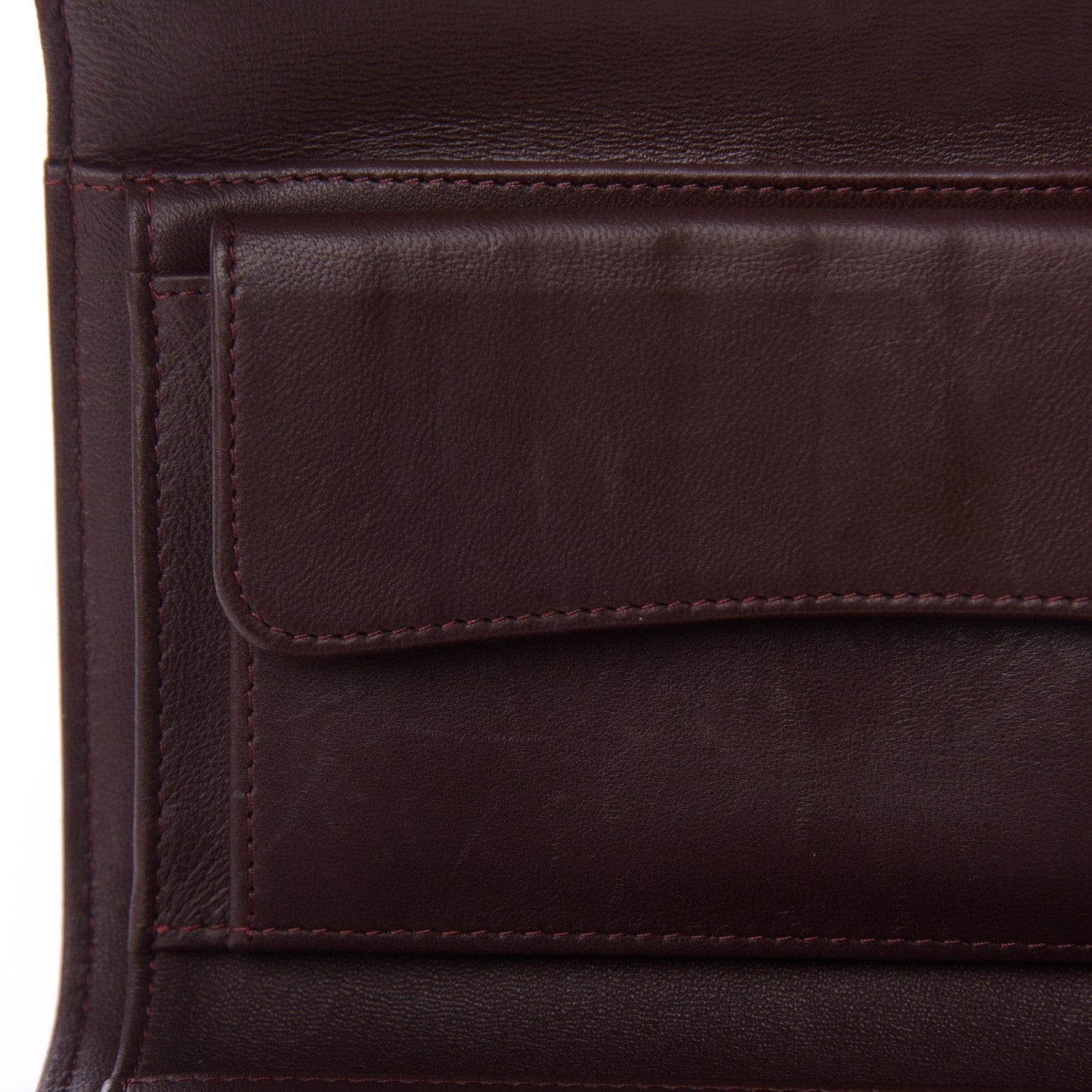 Chanel Lambskin Quilted Large Flap Wallet Black 10 of 12