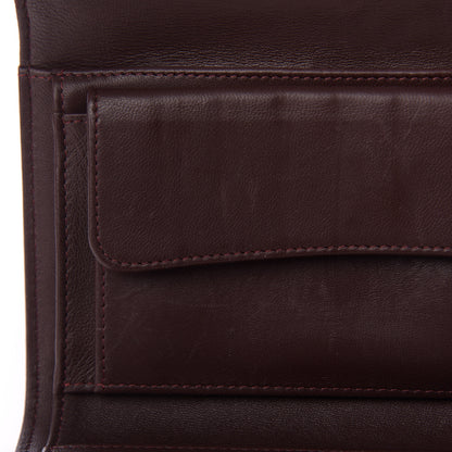 Chanel Lambskin Quilted Large Flap Wallet Black 10 of 12