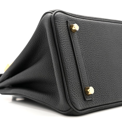 Hermes Togo Birkin 25 Black 9 of 13