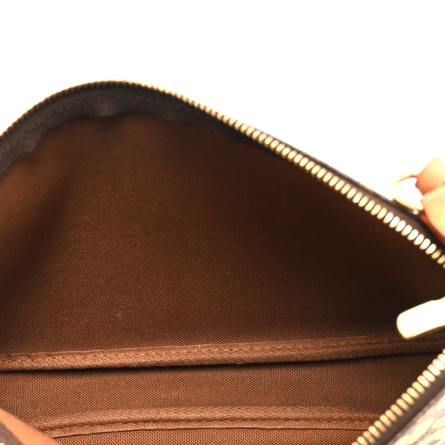 Monogram Graffiti Pochette Accessories Peach