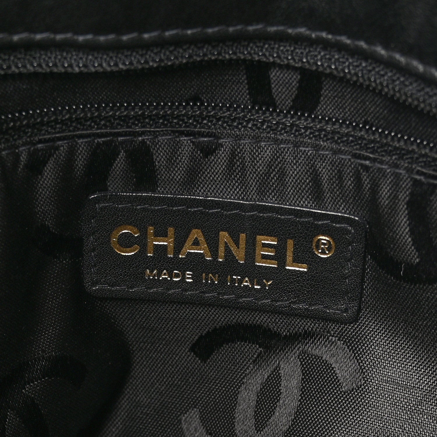 Chanel Calfskin Wild Stitch Tote Black 6 of 10