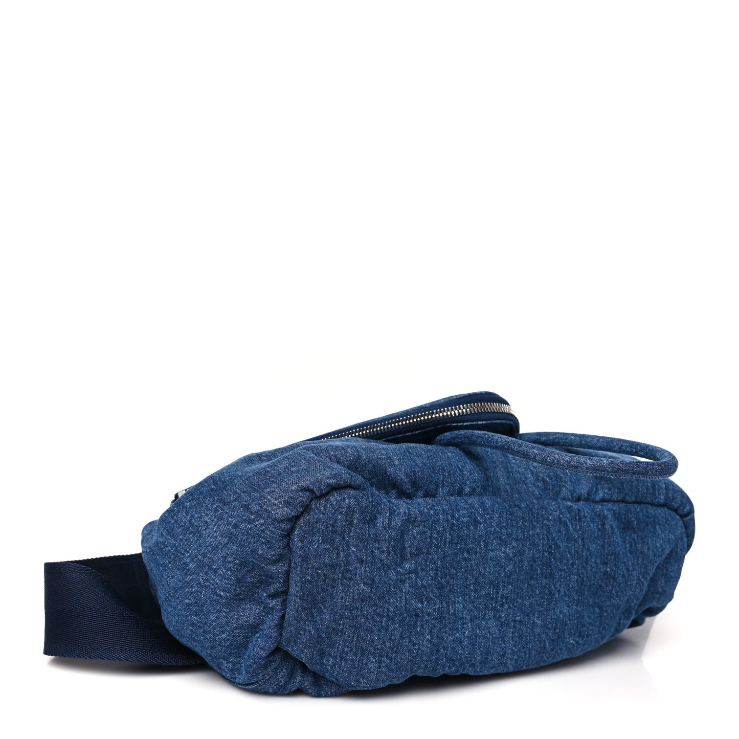 Denim Beak Belt Bag Blue