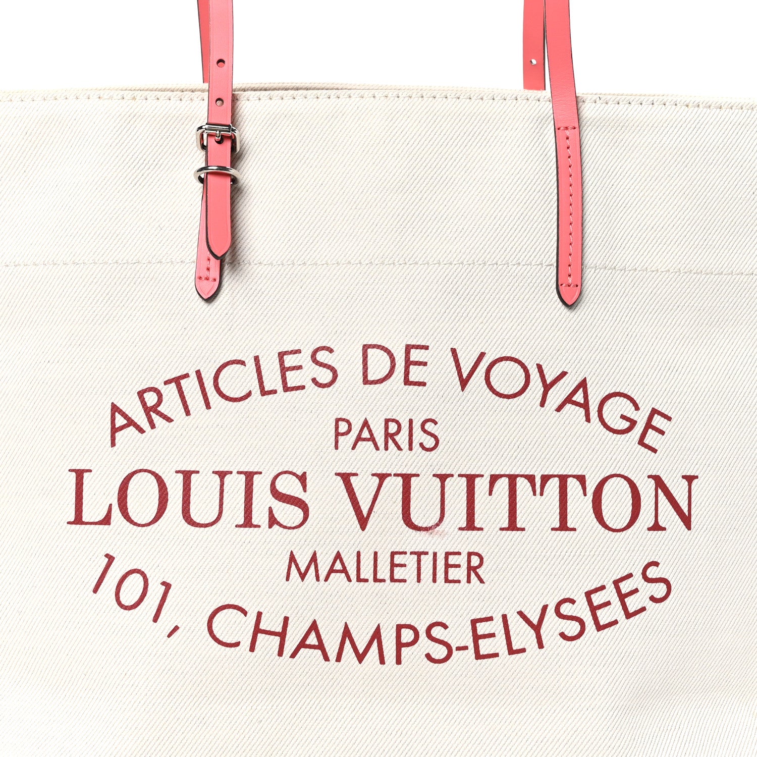 Louis Vuitton Toile Articles De Voyage Cabas MM Corail 7 of 9