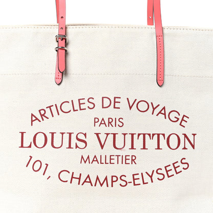 Louis Vuitton Toile Articles De Voyage Cabas MM Corail 7 of 9