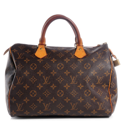 Louis Vuitton Monogram Speedy 30 1 of 8
