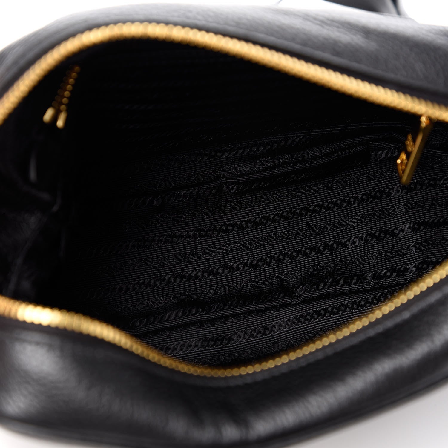 Prada Vitello Daino Camera Crossbody Black 5 of 9