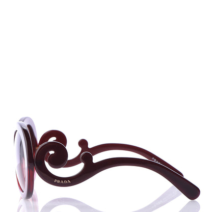 Prada Baroque Sunglasses SPR27N Red 3 of 7