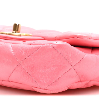 Chanel Lambskin Quilted Mini Funky Town Flap Pink 9 of 10