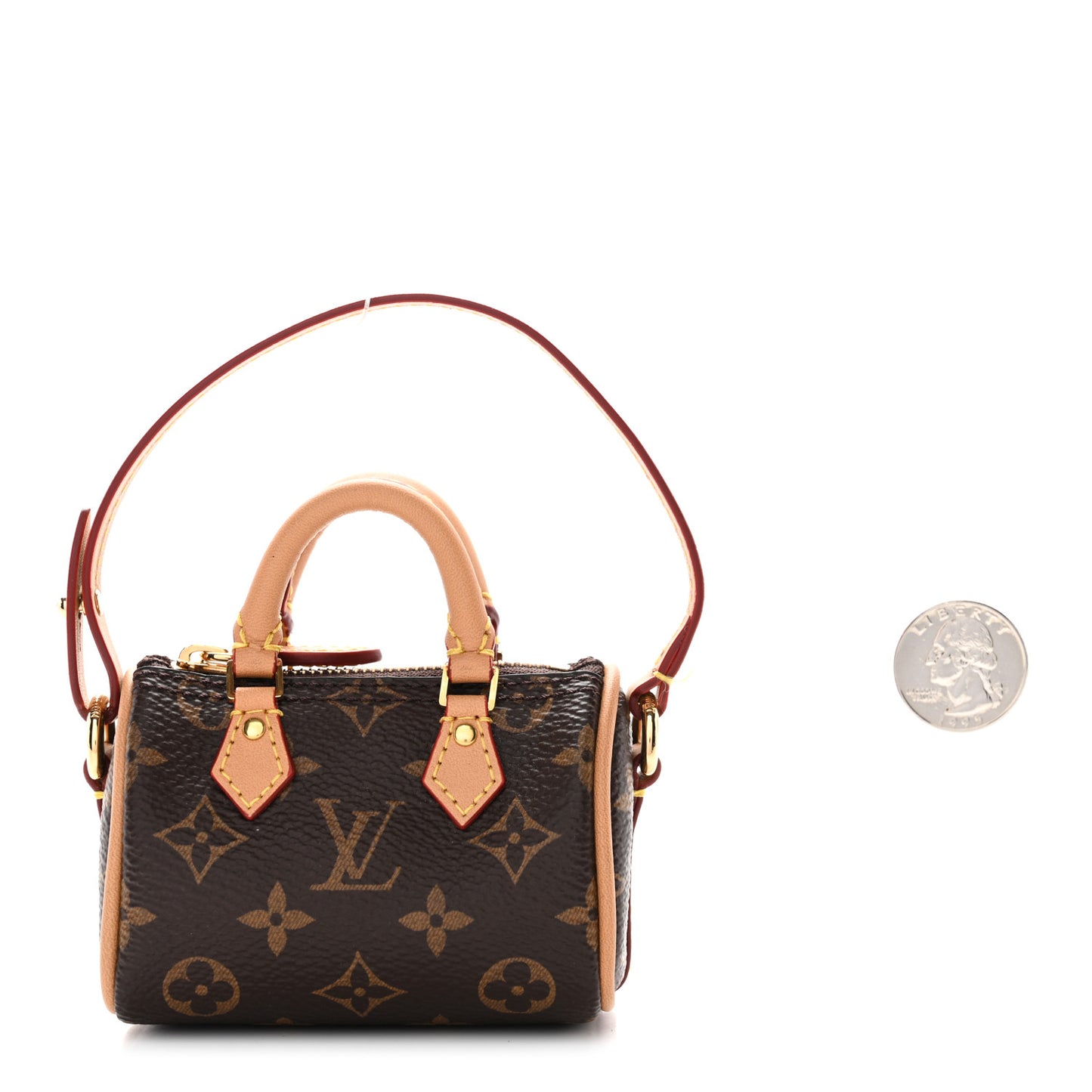 Monogram Micro Speedy Bag Charm