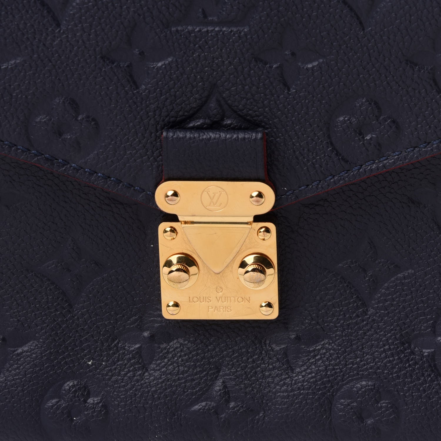Louis Vuitton Empreinte Pochette Metis Marine Rouge 7 of 13