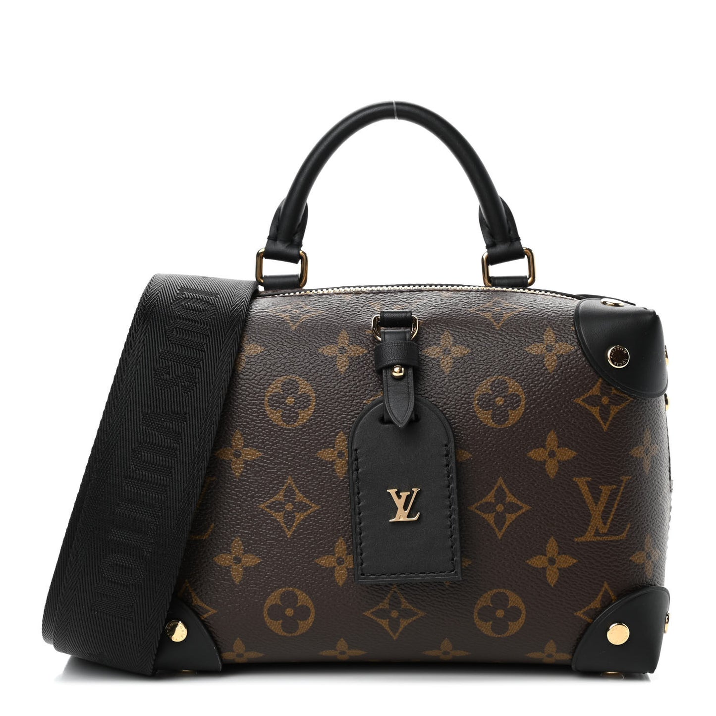 Monogram Petite Malle Souple Black