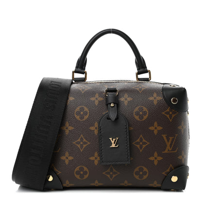 Louis Vuitton Monogram Petite Malle Souple Black 1 of 4