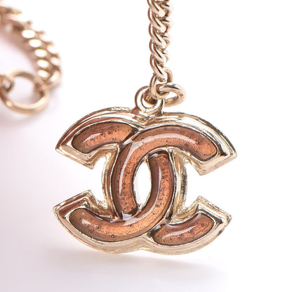 Chanel Gripoix Poured Glass CC Belt Gold 6 of 6