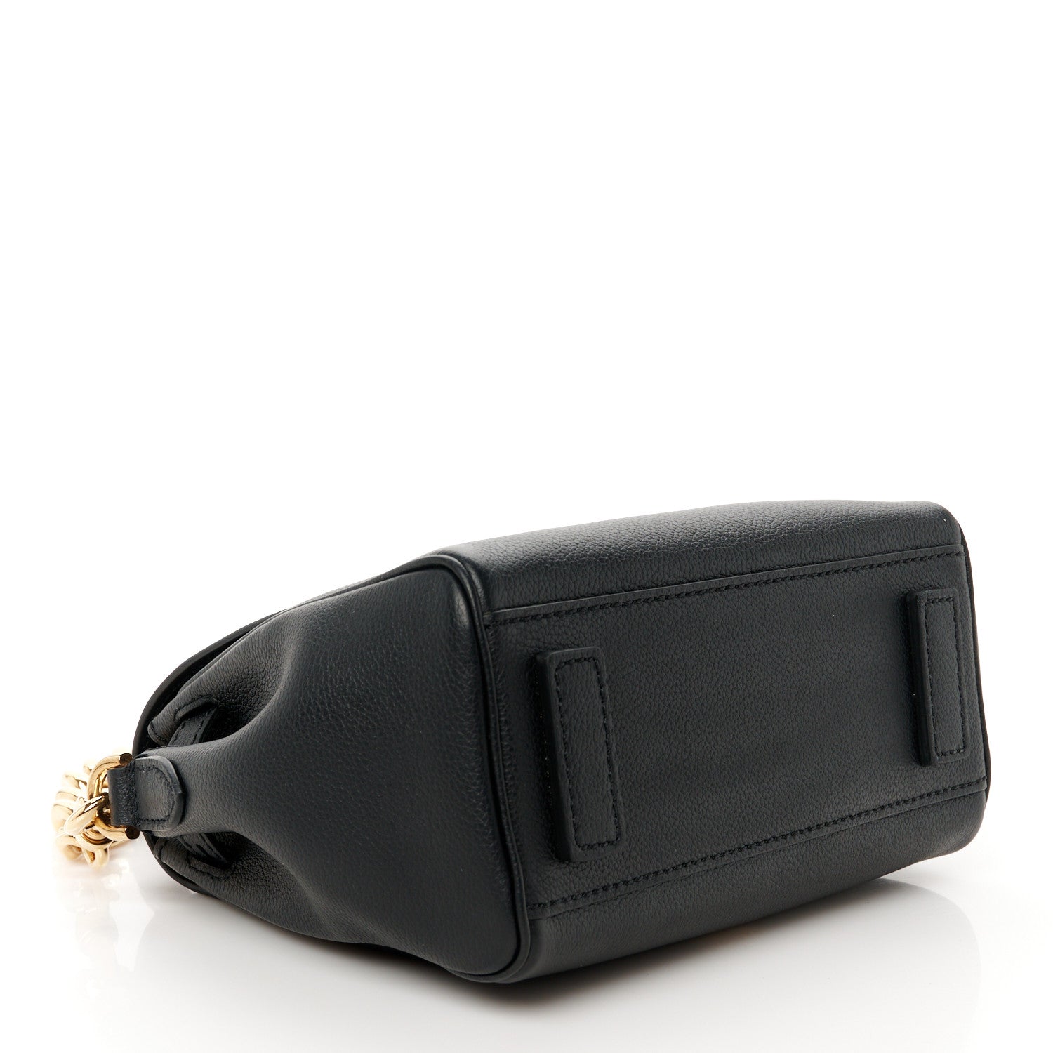 Versace Grained Calfskin Small La Medusa Top Handle Bag Black 4 of 11