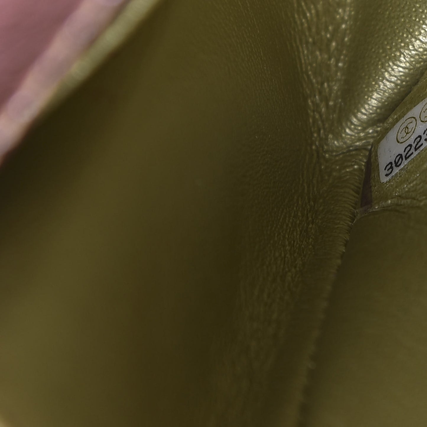 Metallic Goatskin Quilted Mini 2.55 Reissue Flap Multicolor