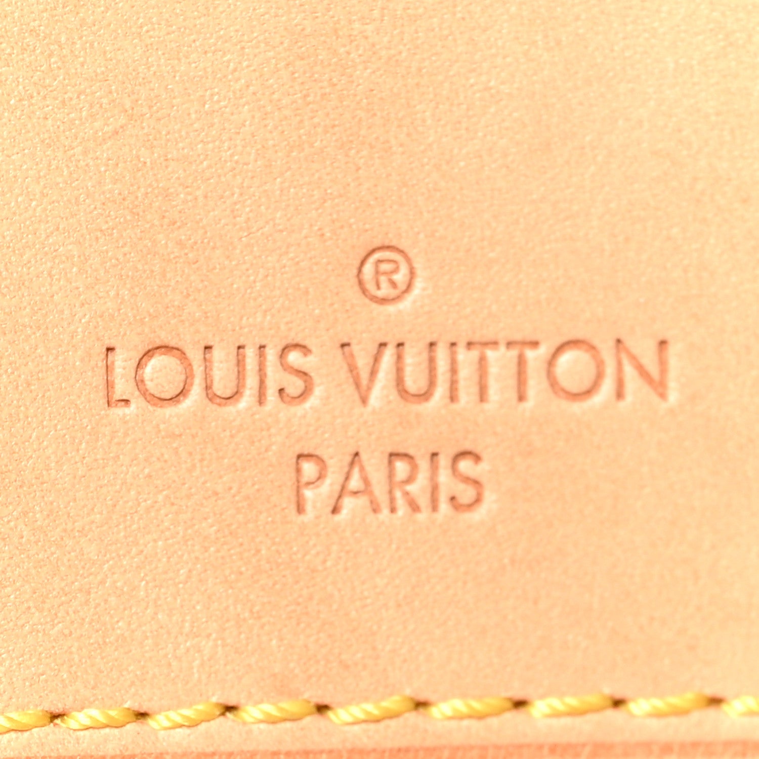 Louis Vuitton Vachetta Luggage Tag 3 of 4