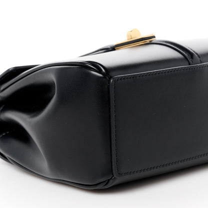 Celine Satinated Calfskin Mini 16 Top Handle Bag Black 13 of 14