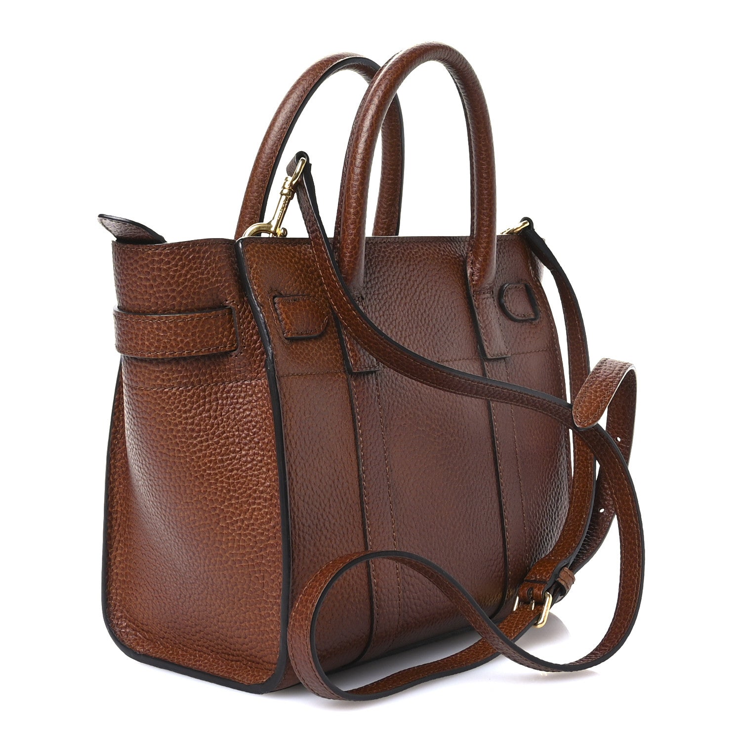 Mulberry Grain Vegetable Tanned Mini Zipped Bayswater Oak 3 of 9