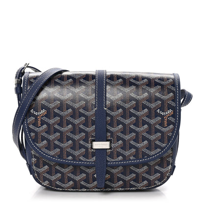 Goyard Goyardine Belvedere II PM Messenger Bag Navy 1 of 9