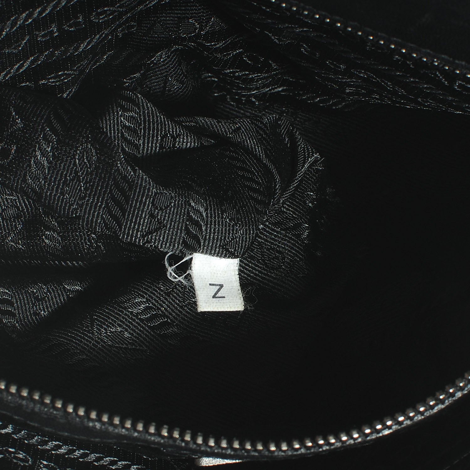 Prada Vernice Gaufre Tote Black 9 of 9