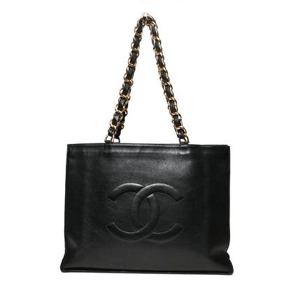 Chanel Lambskin Jumbo Shoulder Bag Black 1 of 9