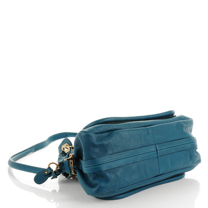 Chloe Calfskin Medium Paraty Peacock Blue 4 of 8