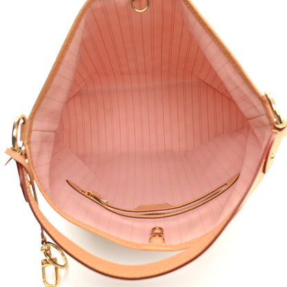 Louis Vuitton Damier Azur Delightful PM Rose Ballerine 5 of 8