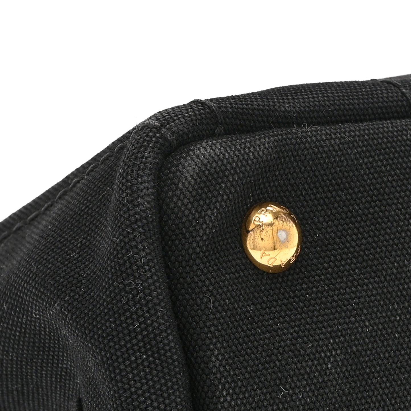 Canapa Small Logo Tote Black Talco