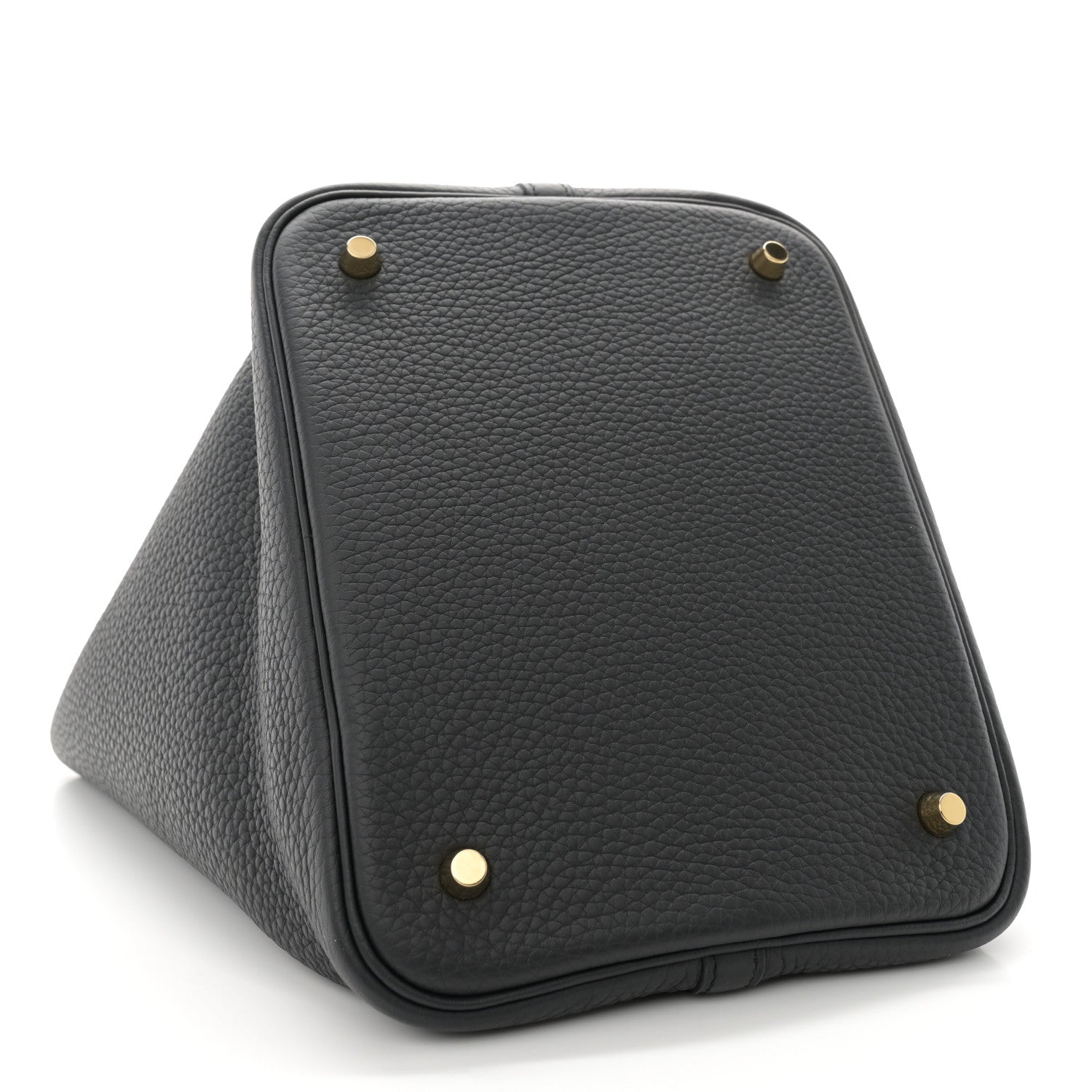 Hermes Taurillon Clemence Picotin Lock 22 MM Black 4 of 11
