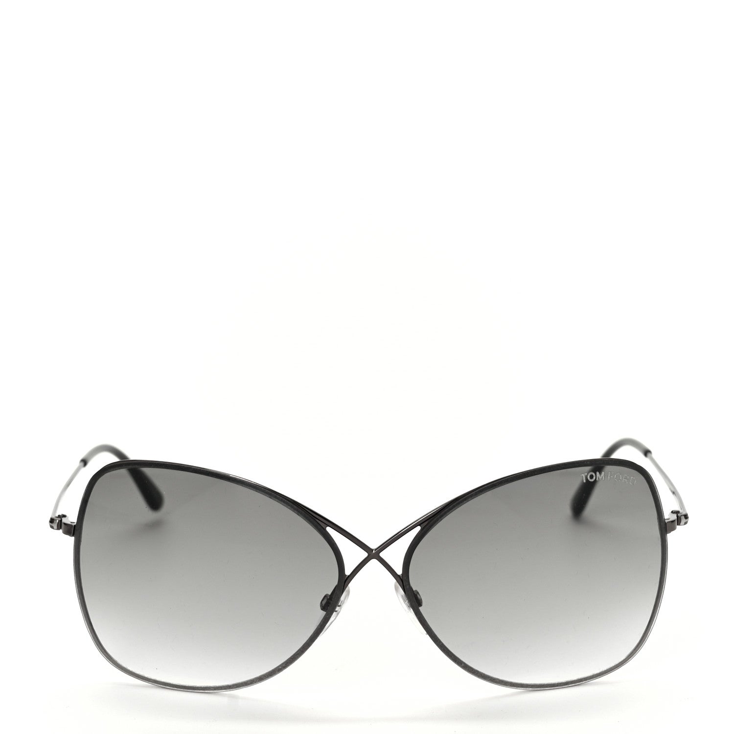 Tom Ford Colette Butterfly Sunglasses TF250 Gunmetal 2 of 9