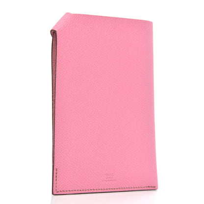Hermes Epsom Tarmac PM Passport Holder 5P Pink 3 of 8