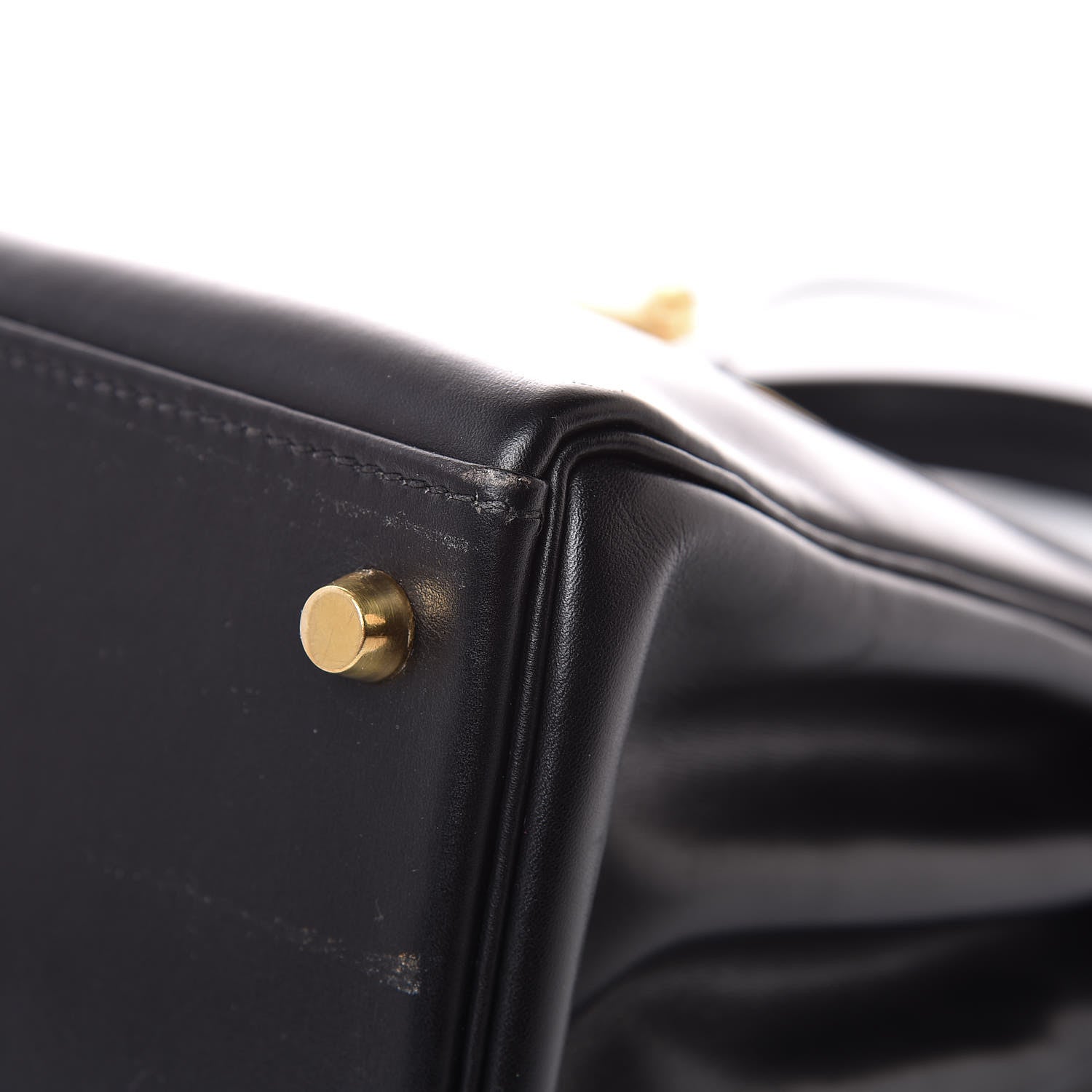 Hermes Box Kelly Retourne 28 Black 31 of 34