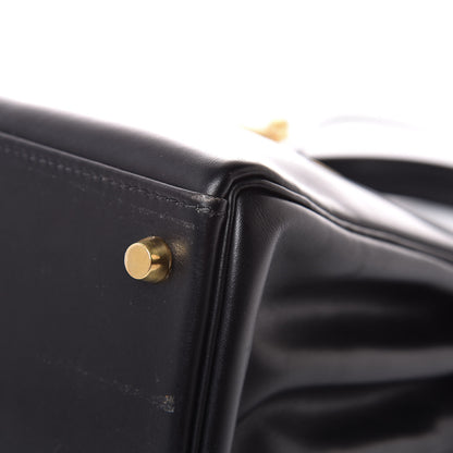 Hermes Box Kelly Retourne 28 Black 31 of 34