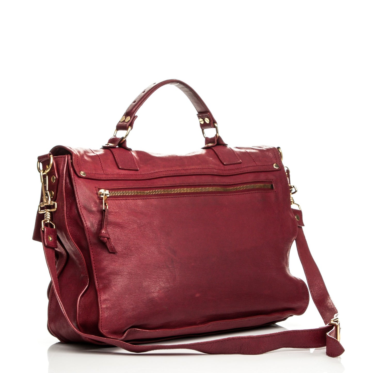 Lambskin Medium PS1 Satchel Chianti