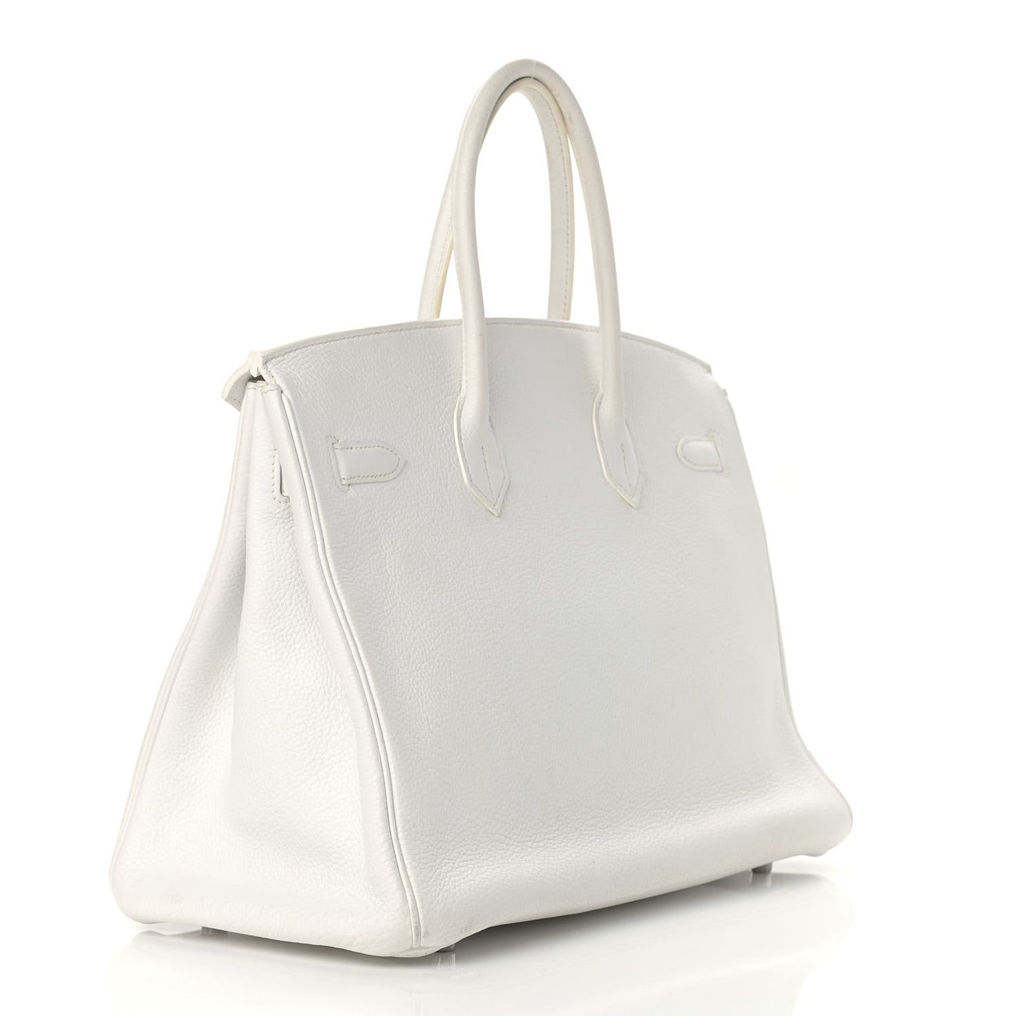 Taurillon Clemence Birkin 35 White