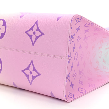 Louis Vuitton Monogram Giant Spring In The City Onthego GM Sunrise Pastel 9 of 11