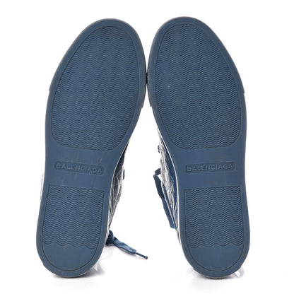 Balenciaga Chevre Hamilton Womens Low Top Sneakers 37 Bleu Profond 7 of 9