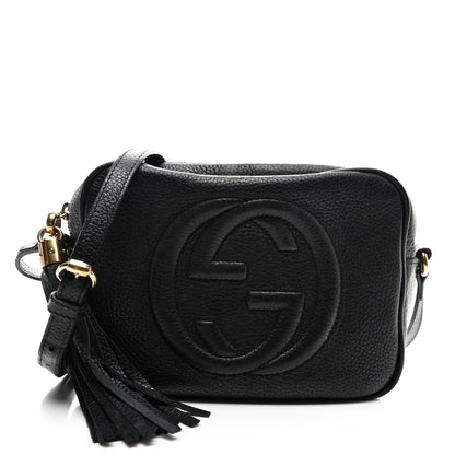 Gucci Pebbled Calfskin Small Soho Disco Bag Black 1 of 14