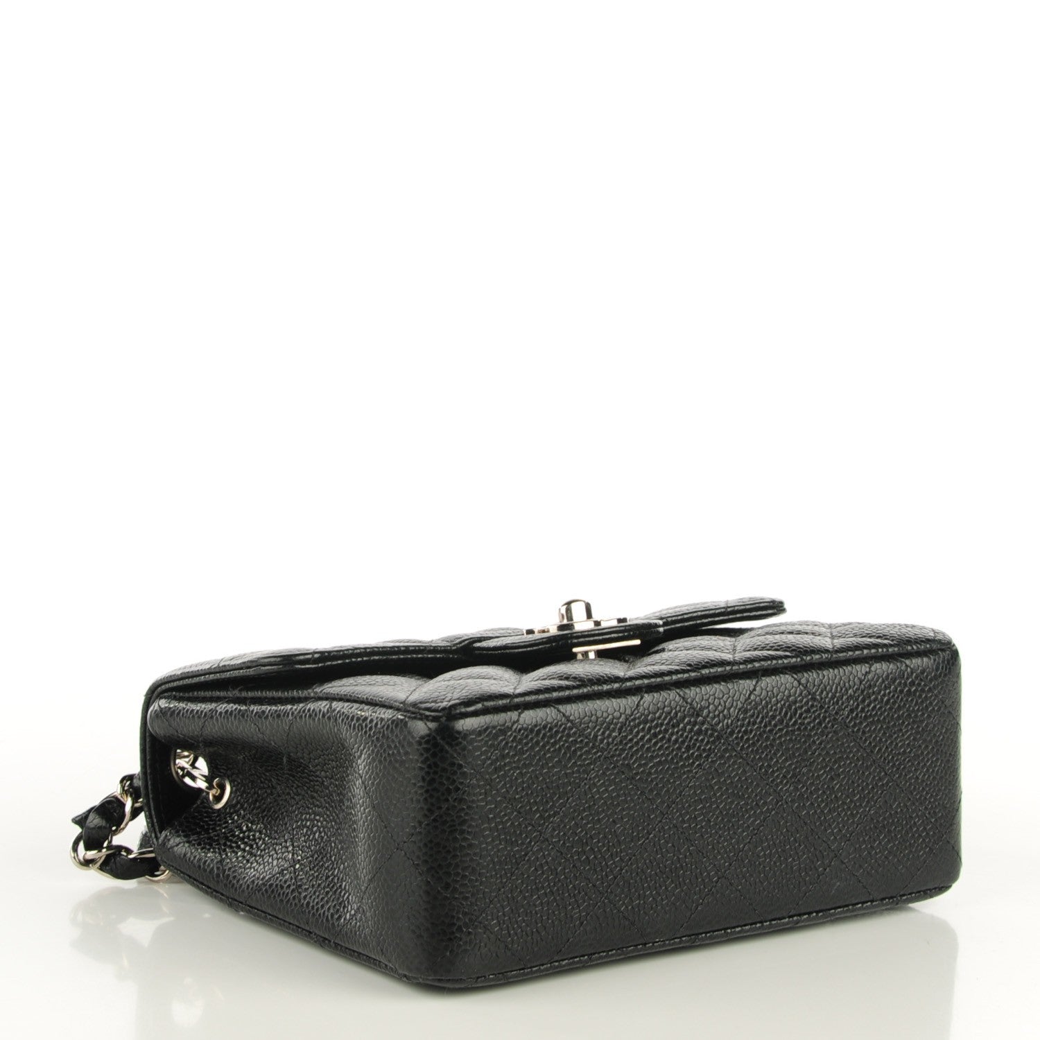 Chanel Caviar Quilted Mini Square Flap Black 4 of 8