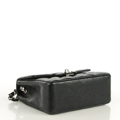 Chanel Caviar Quilted Mini Square Flap Black 4 of 8