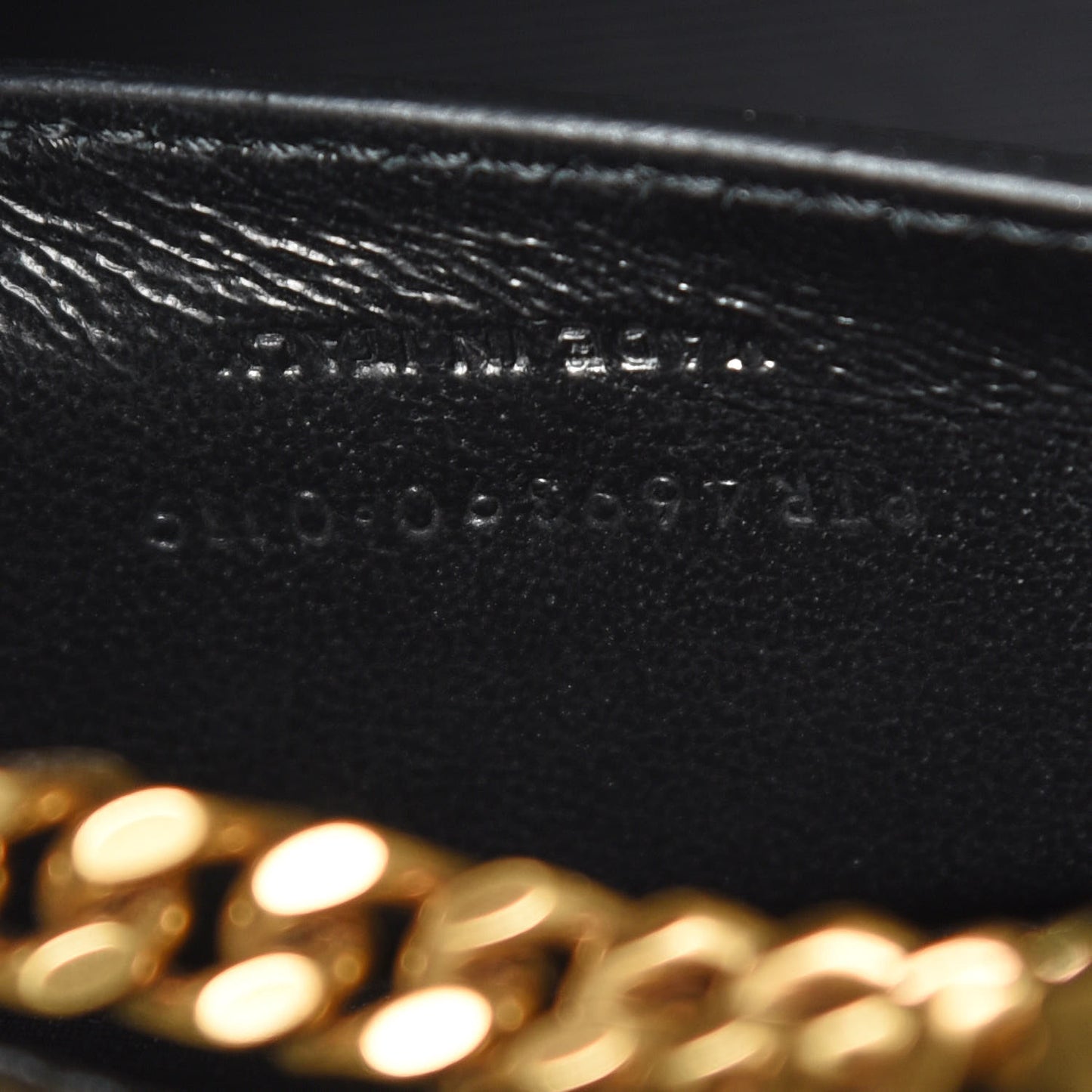 Grain De Poudre Zodiac Print Small Monogram Kate Satchel Black