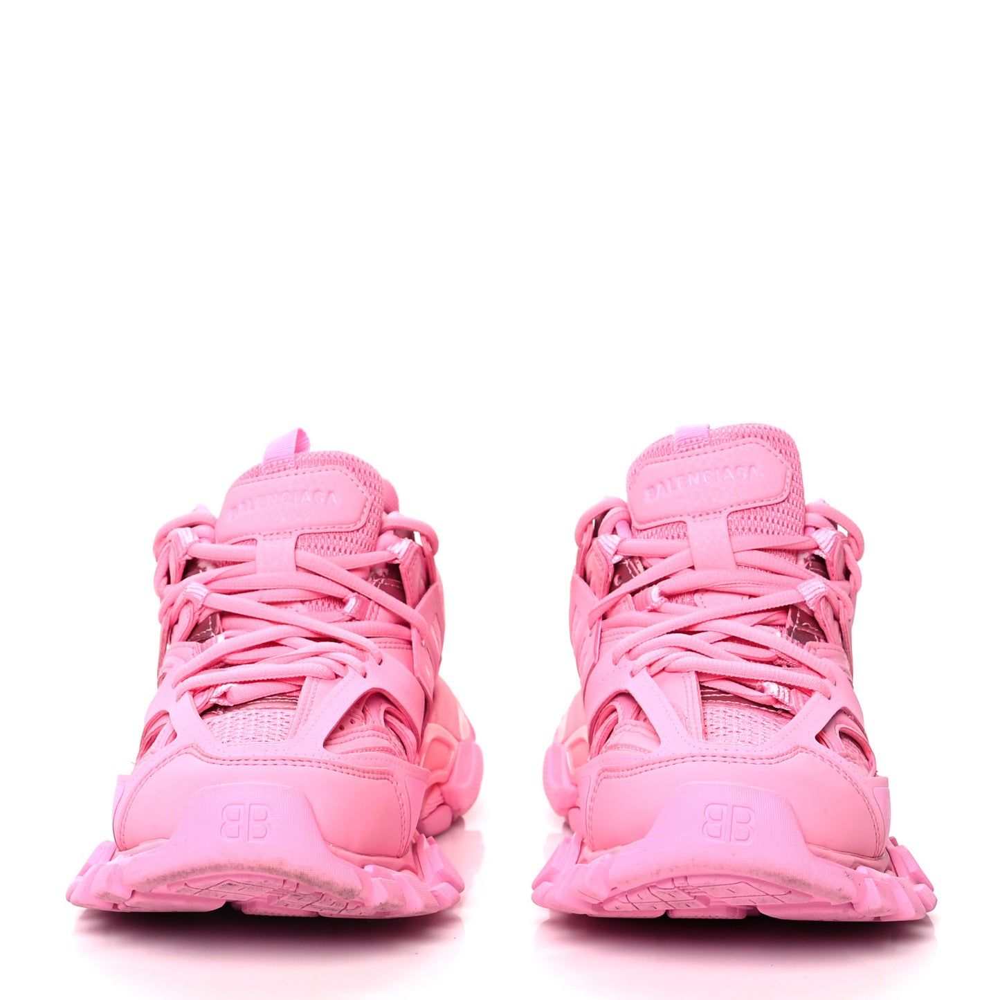 Mesh Nylon Womens Track Sneakers 37 Pink