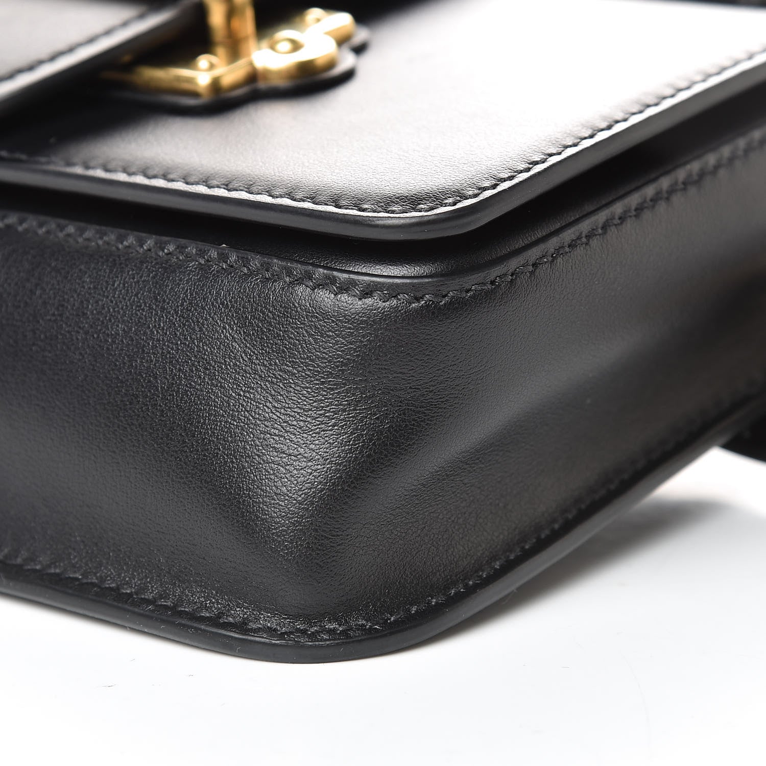 Prada Saffiano City Calf Cahier Belt Bag Black 11 of 11