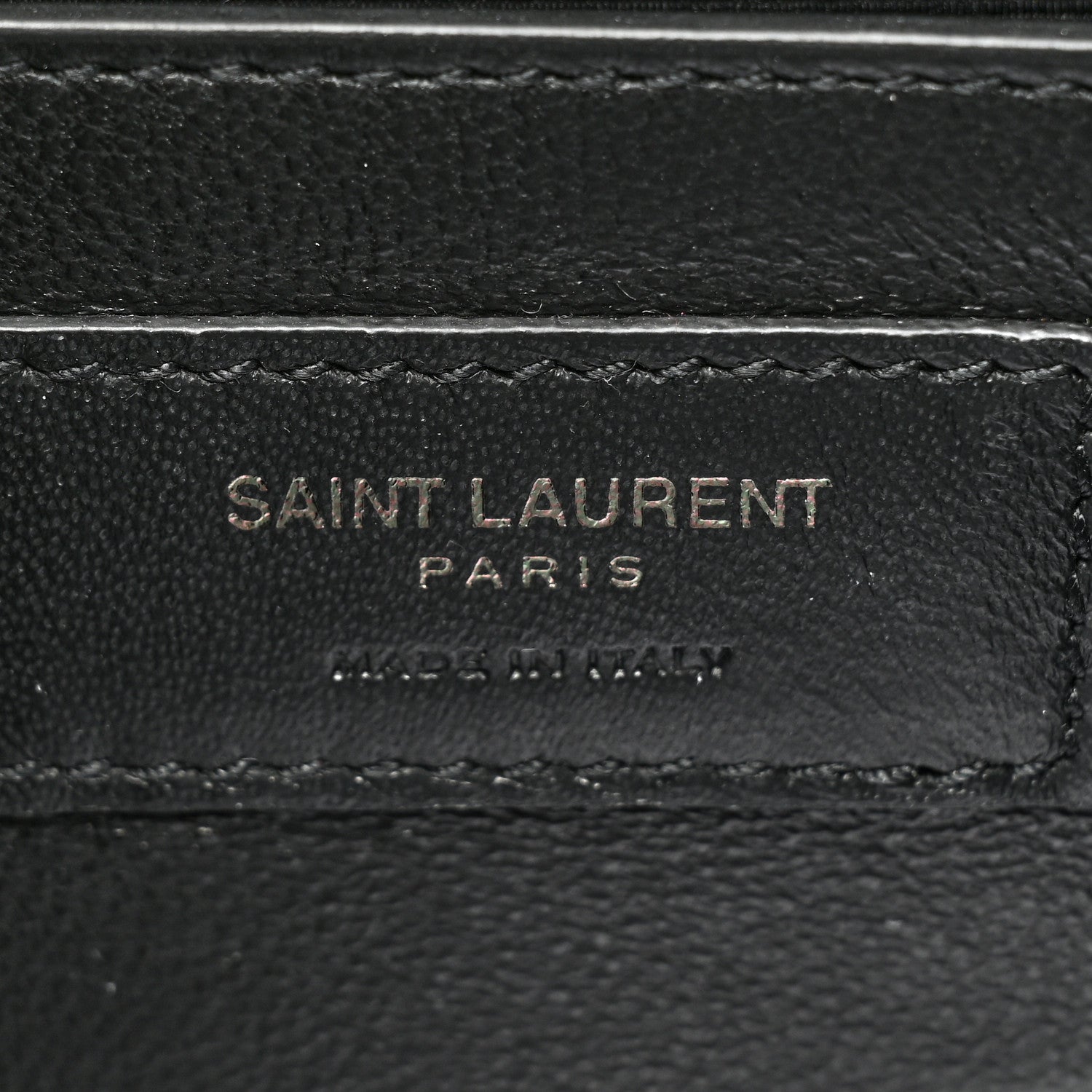 Saint Laurent Grain De Poudre Zebra Print Small Monogram Kate Satchel Fuxia Black 6 of 13