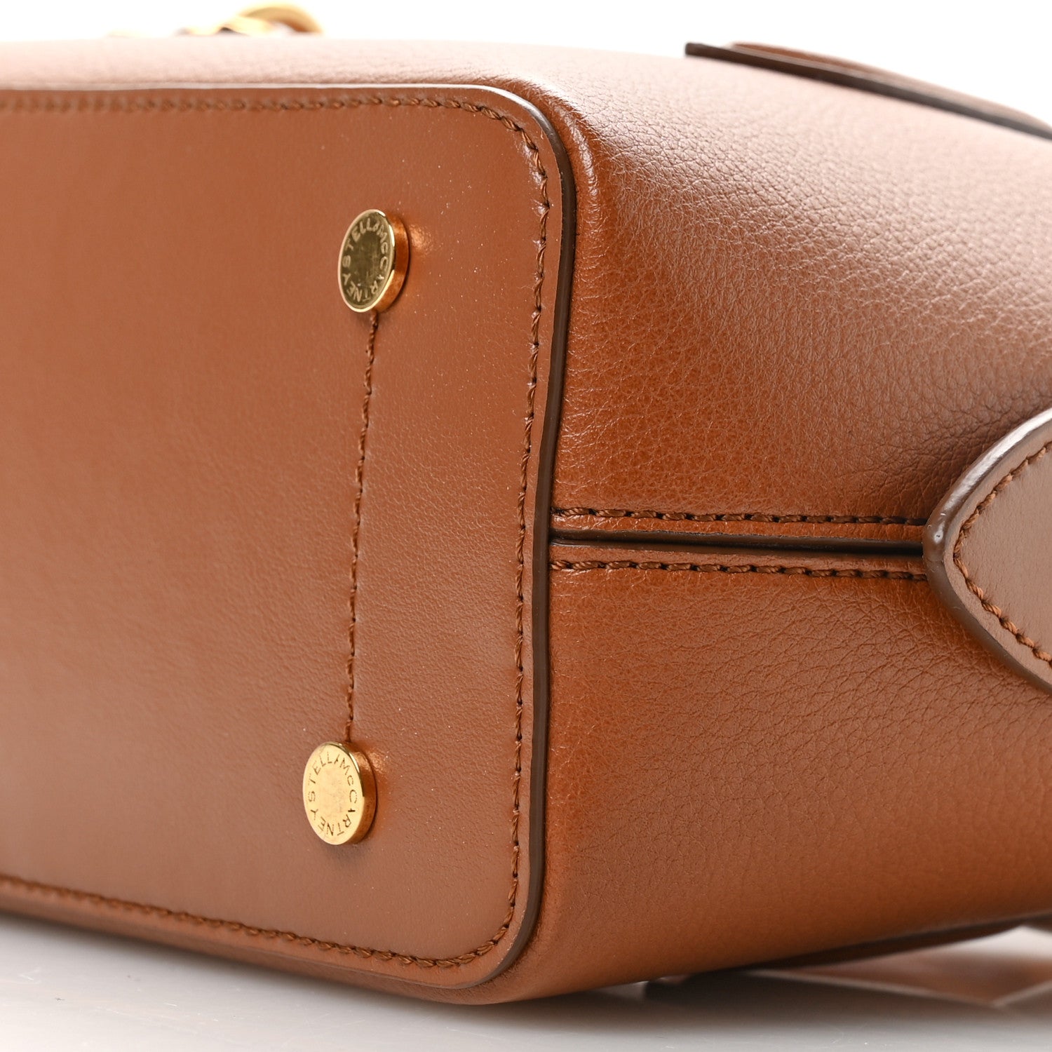 Stella McCartney Eco Grainy Alter Mat Ryder Crossbody Bag Brandy 9 of 9