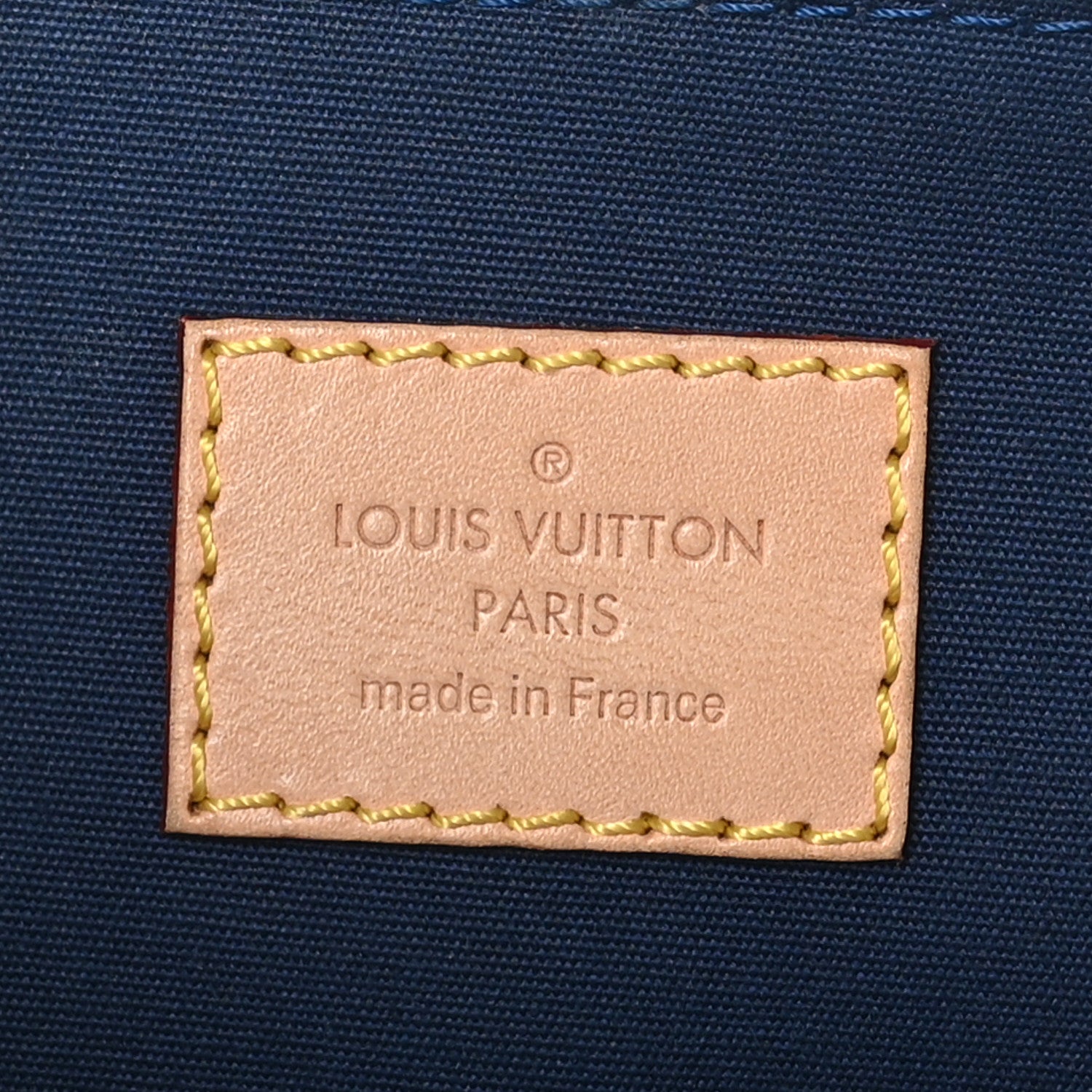 Louis Vuitton Vernis Alma PM Blue Infini 6 of 9