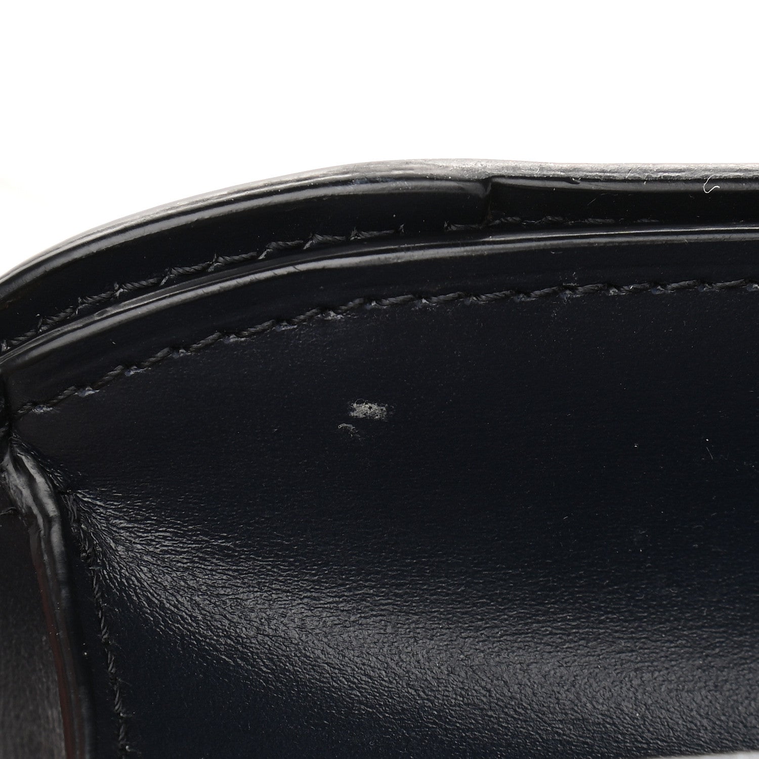 Celine Box Calfskin Medium Classic Box Flap Bag Navy 8 of 10