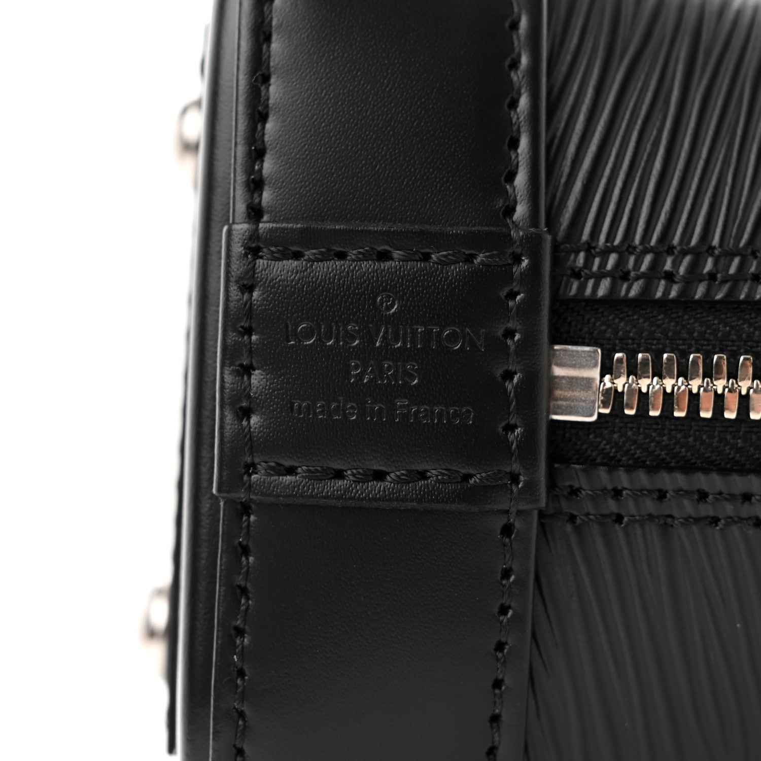 Louis Vuitton Epi Alma BB Black 6 of 10