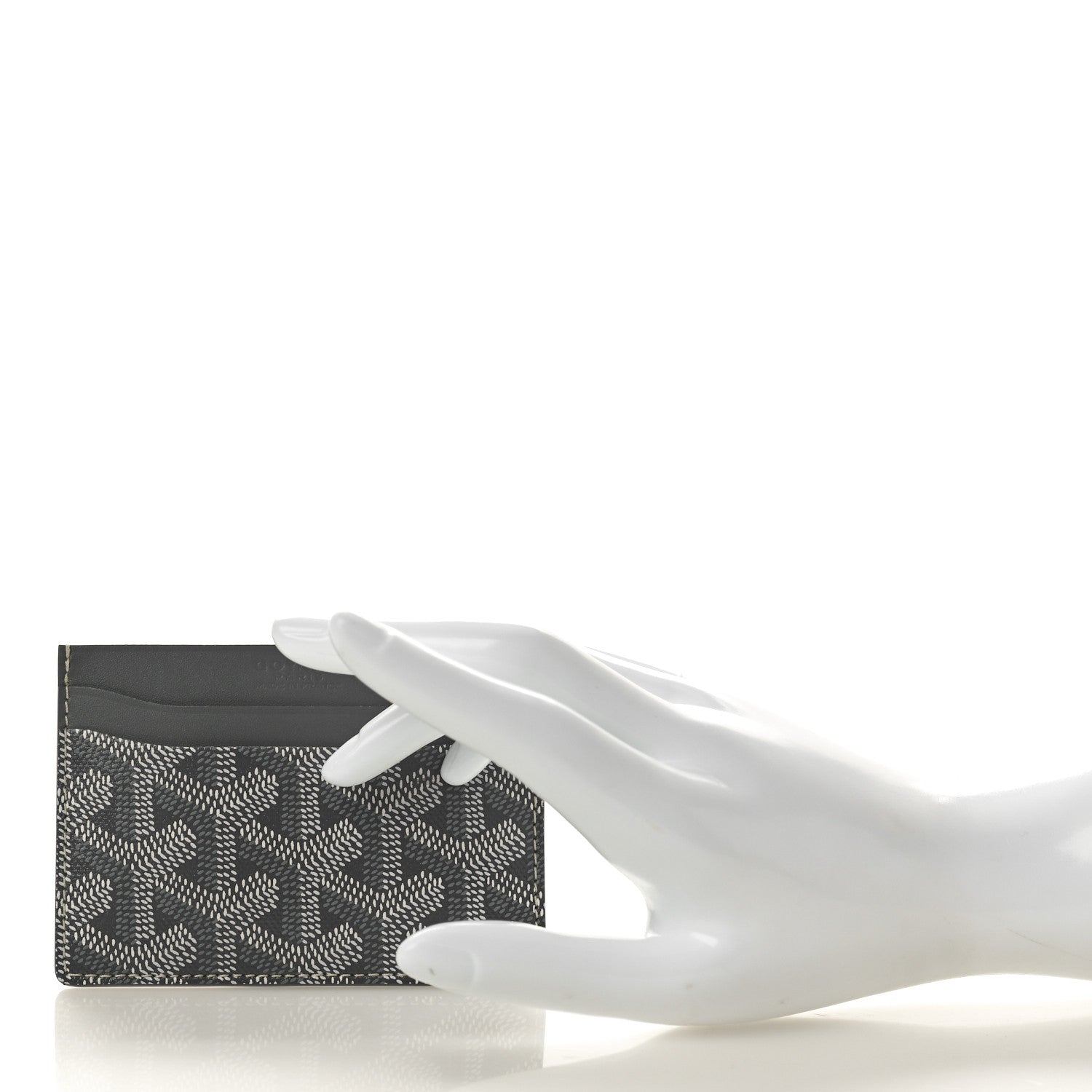 Goyard Goyardine Saint Sulpice Card Holder Grey 2 of 7