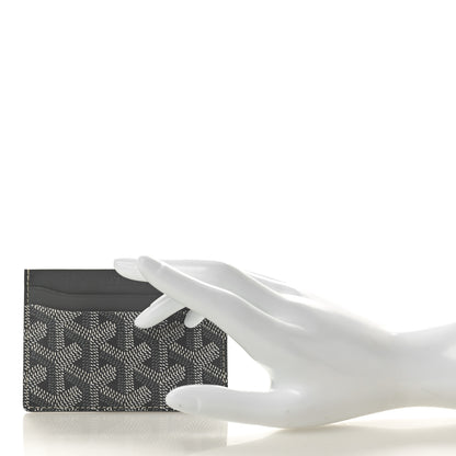 Goyard Goyardine Saint Sulpice Card Holder Grey 2 of 7